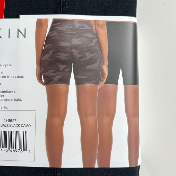 Danskin Women’s High Waist Fit Bike Short 2 Pack - Picture 7 of 8